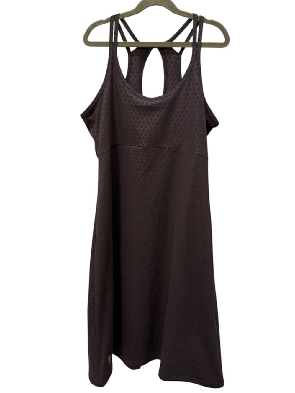 Balance Collection Outdoor Sleeveless Gray Mini Dress